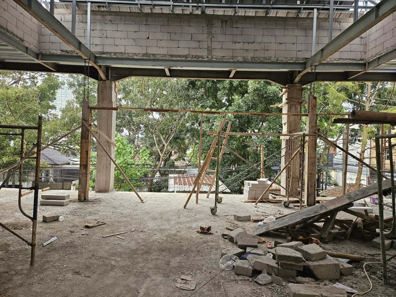 Pembangunan rumah mewah